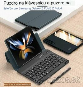 Puzdro na klávesnicu a puzdro na telefón pre Samsung Galaxy