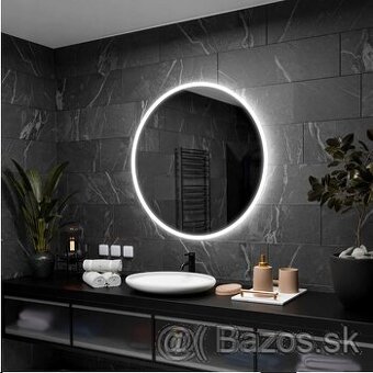 Okrúhle LED zrkadlo 90x90 - DELHI