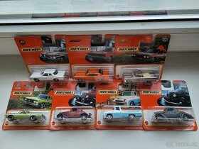 MATCHBOX modely autíčiek.Podobné Corgi,HotWheels,Majorette..