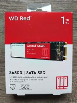 WD RED SA500 - Nový, nerozbalený Záruka 4/ 2028