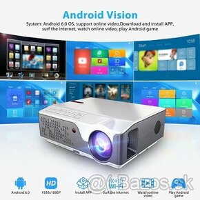 WIFI Full HD projektor TD96 / Android / Natívne 1080P