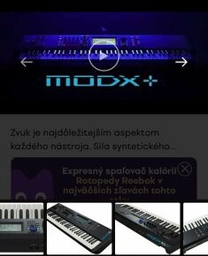 Yamaha MODX6+ ako nová - záruka 15 mesiacov