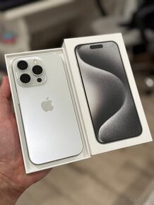 iPhone 15 Pro 256GB White Titanium