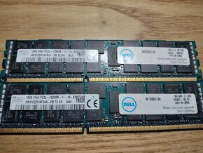 2x 16GB DDR3 1600MHz PC3L-12800R ECC RAM RDIMM ŠK Hynix