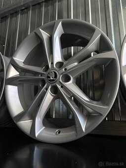 #8 Elektróny originál Škoda 5x112 r18 - 1