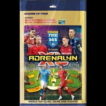 Futbalové kartičky Adrenalyn - Fifa 365 2025