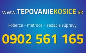 Tepovanie Košice a okolie