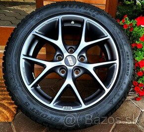 alu R17 5x120 zn. BBS, senzory, zimné pneu 225/50, BMW 3 - 1