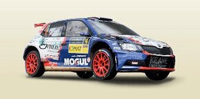 MODEL ŠKODA FABIA R5 1:43