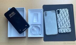 Apple iPhone X 256GB Space Gray / Nová batéria 100%