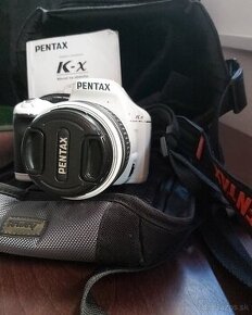 Pentax K-x s príslušenstvom