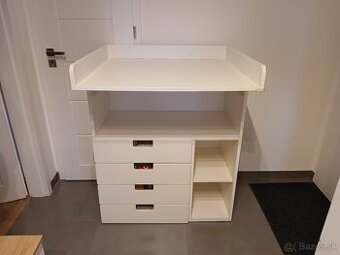 Prebaľovací pult/komoda IKEA BIELA