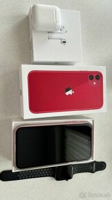 iPhone 11 128gb Red + Airpods2 + Watch 2