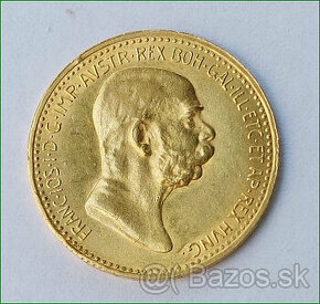 Rakúska zlatá 10 koruna  r. 1909, Marschall, Fr. Jozef I.