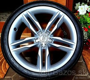 alu R19 5x112 orig. Audi A5, zimné pneu FULDA 255/35 - 1