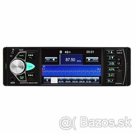 1 DIN autorádio 4,1'' audio stereo USB FM BT AUX audio