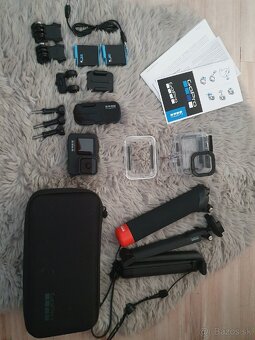 GoPro HERO 9 Black + bohaté príslušenstvo