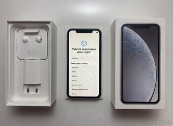 Iphone XR 64GB White biely - TOP stav