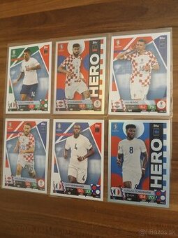 Futbalové kartičky TOOPS MATCH ATTAX EURO 2024