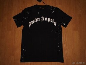 Palm Angels pánske tričko čierne - 1