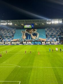 ŠK SLOVAN BRATISLAVA - DINAMO ZÁHREB , AC MILÁNO , STUTTGART - 1