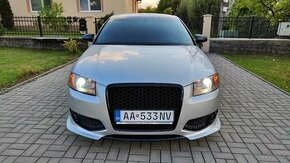 A3 S3 2.0Tfsi 147kw/200k quattro 4x4,manuál 6st, Sline, 2007