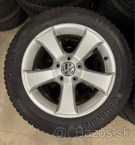 hliníkové disky volkswagen r16, zimné pneumatiky 205/55r16