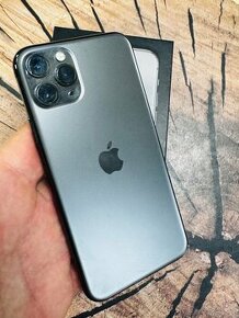 iPhone 11 pro 256 Space Grey materiál 100% top stav