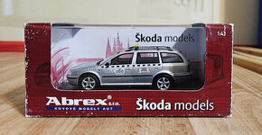 Abrex 1:43 Škoda Octavia I combi Taxi Stříbrná