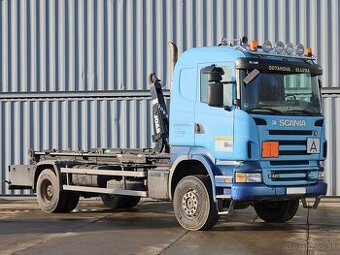 Scania R420, 4x4, NÁSTAVBA JOAB, TELESKOPICKÝ DVOUPÍSTOVÝ HÁ