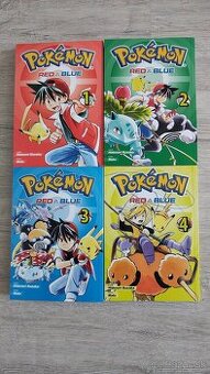 Pokemon Red a Blue manga CZ