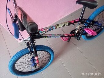 mongoose legion l40 bmx - modré kolesá