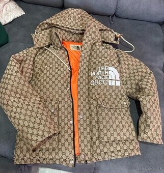 Zimná bunda The North Face x Gucci