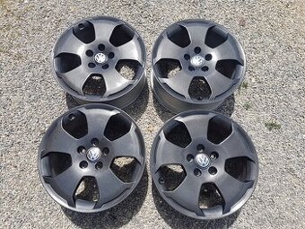 5x112 r17 hliníkové disky Audi A3, grafit, Volkswagen - 1