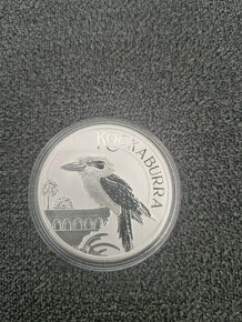 Strieborná investičná minca Kookaburra 2022
