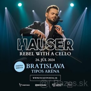 HAUSER - Rebel with a cello | 2 VIP GOLD Listky | 7.rad