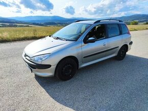 Peugeot 206 SW (combi) 1.1 benzín nová STK/EK