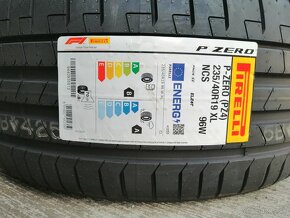 Nové pneu PIRELLI P-ZERO 235/40R19 96W XL leto - 1