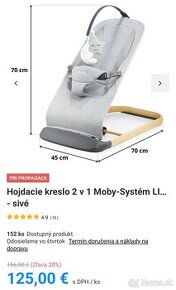 Hojdacie kresielko Moby-system