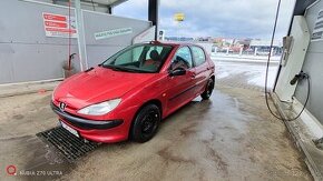 Peugeot 206 1,4 benzin 55 kw 500€