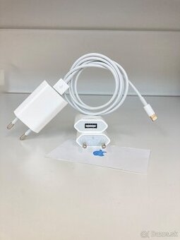 originál Apple nabíjačka Adaptér + originál kábel Lightning