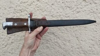 Švýcarský bajonet bodák SCHMIDT RUBIN M 1889 značeny