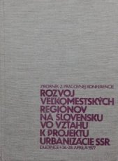 Rozvoj veľkomestských regiónov na slovensku vo vzťahu k pro - 1