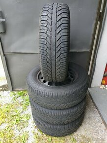 Disky 5x112 R16 + Zimné pneu 215/60 R16 - 1