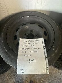 BMW 5x120  205/60 r16