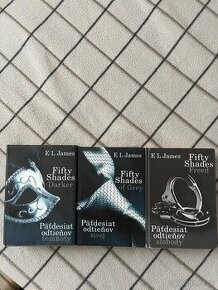 Knihy Fifty shades od grey