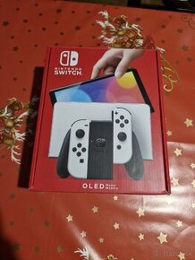 Nintendo switch oled biely