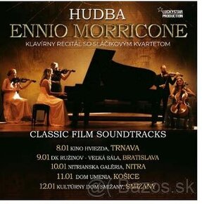 Predám vstupenku na koncert Ennio Morricone NITRA 10.1.2025