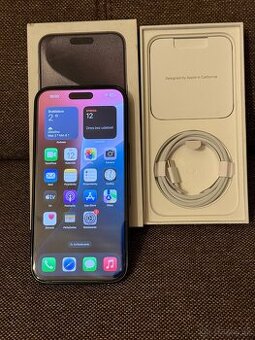 iPhone 15 Pro Max 256GB Black Titanium