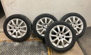 Alu disky 4x100 R16a  letne Pnue 205/55 R16 - 1